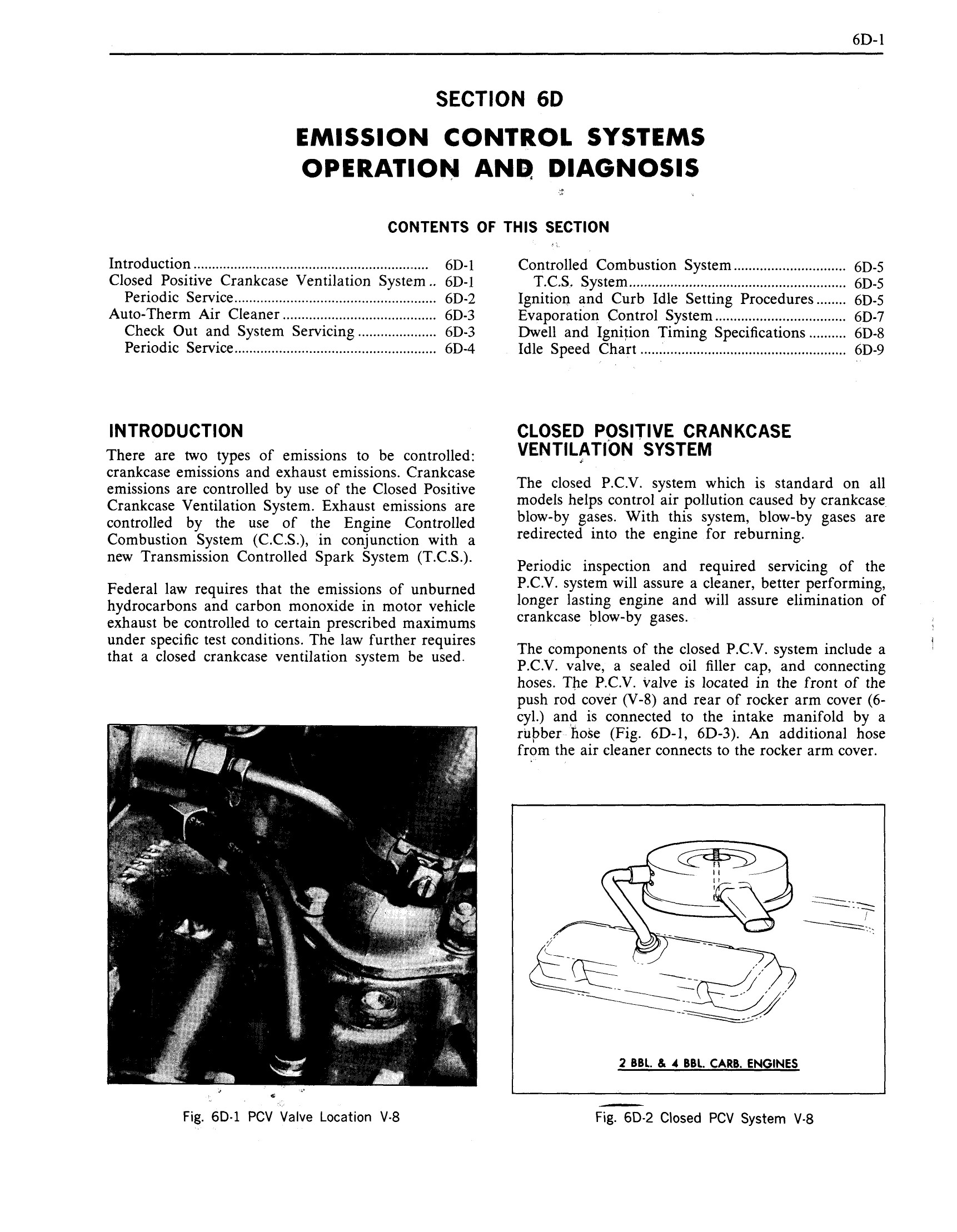 1970 Pontiac Chassis Service Manual - Emission Controls Page 1 of 12